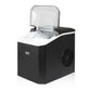Masina de gheata portabila, RAF R0302, 150W, volum 1.2 L, cos si lingurita, 26x23x29 cm, negru
