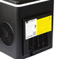 Masina de gheata portabila, RAF R0302, 150W, volum 1.2 L, cos si lingurita, 26x23x29 cm, negru
