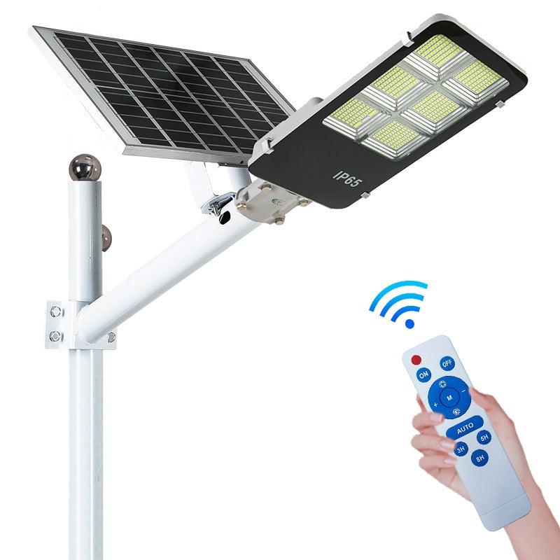 Lampa cu Incarcare Solara 400W, Telecomanda, Suport Metalic