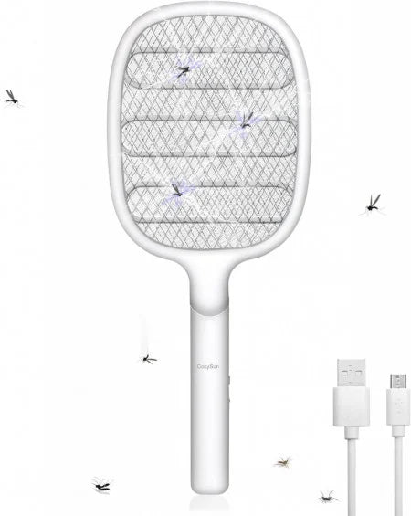 Set 2 x Paletă Electrică Anti-Insecte cu Încărcare USB – Eficiență și Conve­niență pentru Serile de Vară
