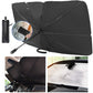 Parasolar pliabil tip umbrela pentru parbrizul masinii 65 x 110 cm