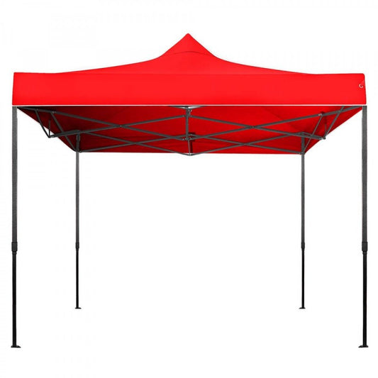 Pavilion textil 3x3 metri, prelata 800 g/mp, cort impermeabil cu structura metalica tip armonica