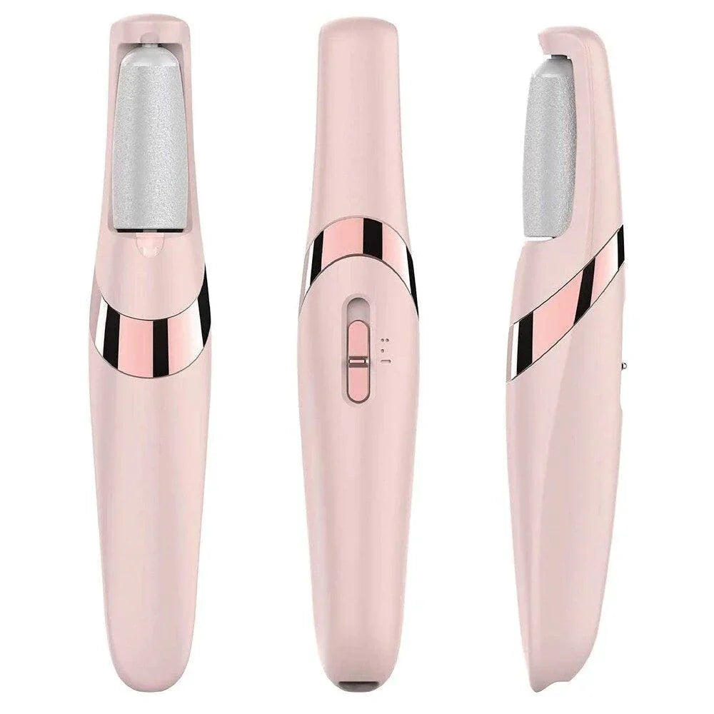 Pachet pentru infrumusetare: Pila electrica pentru calcaie + Epilator reincarcabil pentru femei, cu tehnologie Sensa Light + Epilator sprancene Flawless Brows CADOU
