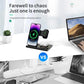 Incarcator Wireless 3 in 1 Compatibil cu Smartwatch, Casti, Smartphone, 15W Fast charge