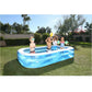 Pachet pentru vara: Hamac multicolor bumbac 180 x 80 cm +  Piscina gonflabila dreptunghiulara, 200x150x50cm + Boxa portabila MG-2 bluetooth CADOU