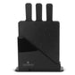 Set 4 tocatoare Edenberg EB-1001, Suport, 23.5x8x17 cm, Negru