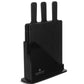 Set 4 tocatoare Edenberg EB-1001, Suport, 23.5x8x17 cm, Negru