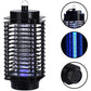 Set 2 x Lampa pentru insecte, Vilde, LED, 550v, Plastic, 10 x 22 cm, Negru