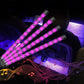 Lumina ambientala pentru interior auto, telecomanda, 4 benzi cu 18 LED RGB cu senzor sunet