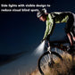 Lumina bicicleta LED 1000 lumeni, 6 moduri de iluminare, impermeabil, 112g