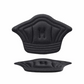 Set 2 Branturi adezive pentru calcaie, Panza, Negru