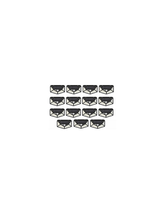 Set 15 Lampi solare 100 led-uri, 3 moduri de functionare