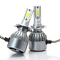Set 2 Lampi LED C6 H7 temperatura 6000K putere 36 W lumina alba