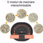 Set 2 Rasnite Electrice Pentru Sare Piper Sau Alte Condimente Inoxidabil Nivel Rasnire Ajustabil Incarcare USB Tyce-C