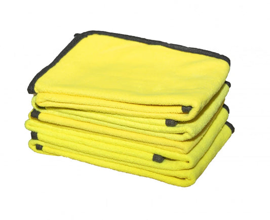Set 6 lavete microfibra pentru lustruit 30cm x 40cm