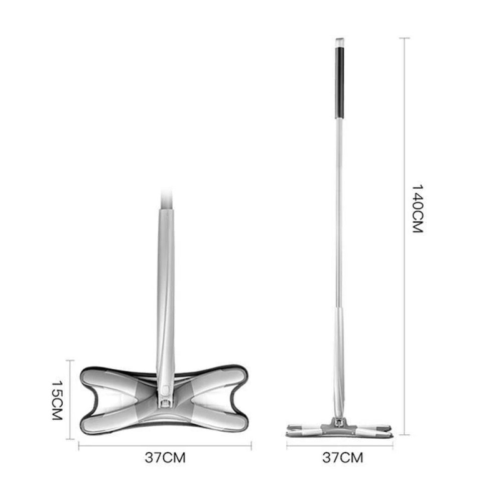 Pachet Mop pivotant cu maner reglabil, cu microfibre + Mini mop portabil, sistem anti scurgere, pentru diferite suprafete si geamuri