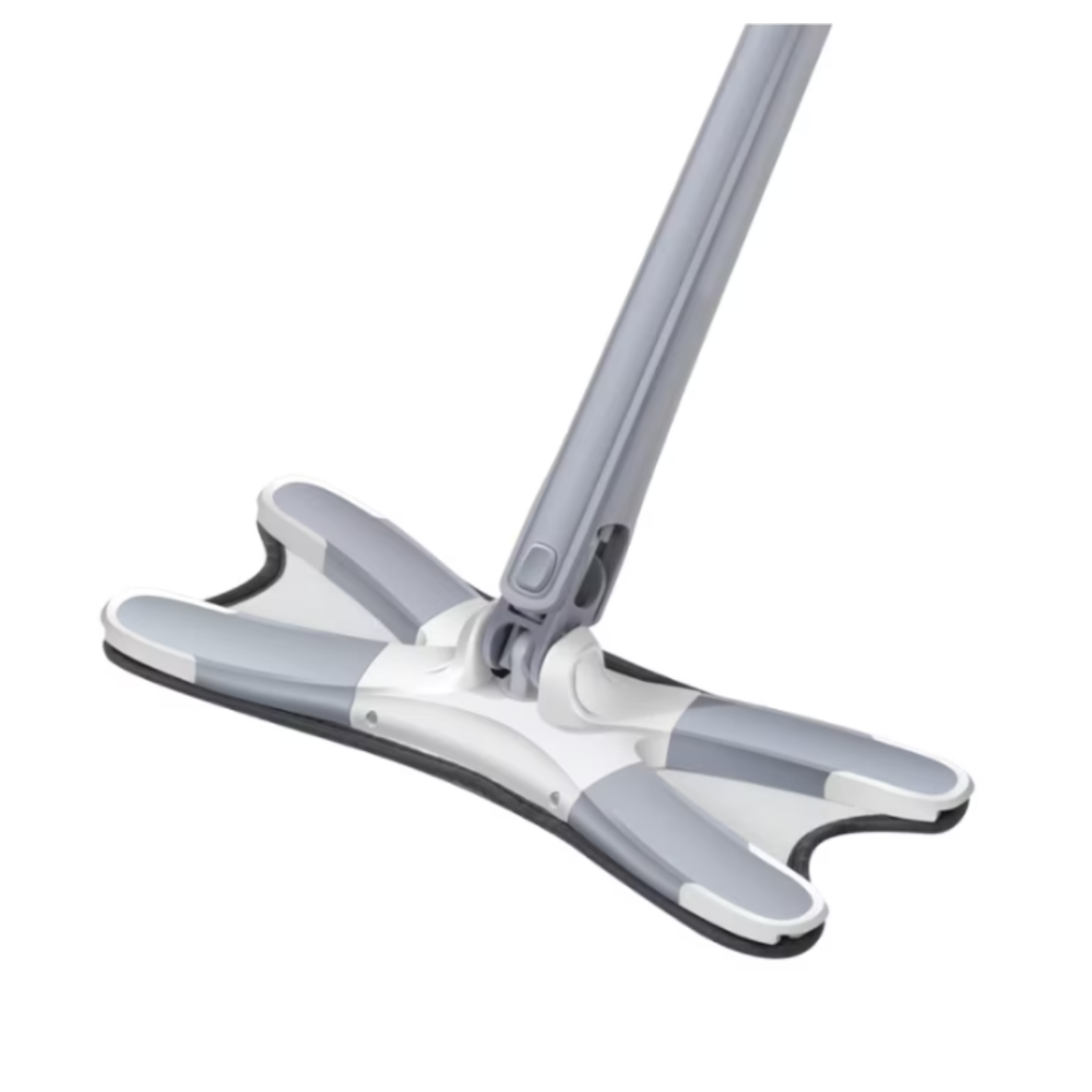 Pachet Mop pivotant cu maner reglabil, cu microfibre + Mini mop portabil, sistem anti scurgere, pentru diferite suprafete si geamuri