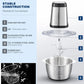 Tocator electric carne si legume, 4 lame inox, 2 viteze, capacitate mare, bol inox