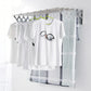 Uscator rufe din aluminiu, retractabil, cu prindere in perete 70cm