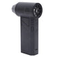 Suflanta aer portabila, indicator baterie, turbo fan, 130000 RPM, 4 trepte de putere, baterie 5000 mAh, negru cu 2 acumulatori