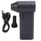 Suflanta aer portabila, indicator baterie, turbo fan, 130000 RPM, 4 trepte de putere, baterie 5000 mAh, negru cu 2 acumulatori