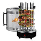 Gratar Electric Vertical RAF-8619, Fara Fum, 1200W, 8 Frigaruie Rotative din Otel