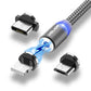 Cablu de incarcare magnetic cu LED indicator