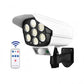 Camera falsa cu panou solar, 77 LED, senzor de miscare, JD 2178T