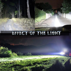 Set 4 x proiector LED auto offroad 48W