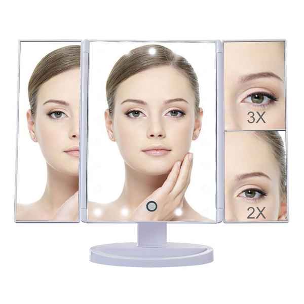 Oglinda Pentru Machiaj, Superstar Magnifying Mirror, Culoare Alb