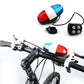 Sirena politie cu girofar de bicicleta