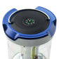 Lanterna cu intensificator de lumina, 3 LED COB, 12x23 cm