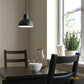 Lustra neagra, 19 cm