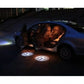 Set 2 holograme LED cu logo VW, Audi, BMW pentru portiere