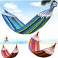 Hamac colorat cu bare din lemn, 200x80 cm