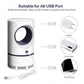 Set 2 x aparat antiinsecte cu lampa UV si aspiratie, Mosquito Killer