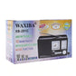 Radio Portabil cu Ceas, 12 Frecvente Radio, Control Volum, Ceas Analog, Antena Telescopica, Alimentare Baterii&Retea, Maner Transport, Dimensiuni Reduse, Negru