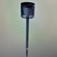 Set 4 x Lampa solara Inspire Nioki, IP44, H39cm, neagra