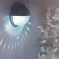 Set 4 x Aplica LED solara Puno, lumina neutra, IP 44