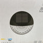 Set 4 x Aplica LED solara Puno, lumina neutra, IP 44