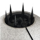 Corp iluminat decorativ Stono, E27, tip sfera, D 20 cm, IP 65
