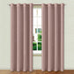 Set 2 perdele decorative, Maro, 140 x 250 cm