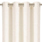 Set 2 perdele decorative, Alb cu ape, 140 x 260 cm