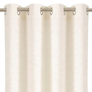 Set 2 perdele decorative, Alb cu ape, 140 x 260 cm