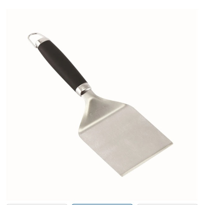Spatula pentru plancha, Naterial, otel inoxidabil, 30 cm