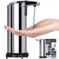 Dozator metalic de sapun cu senzor + Dozator pasta de dinti + suport 5 periute