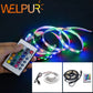 Banda LED RGB multicolor cu telecomanda 5 metri