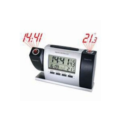 Ceas electronic de birou, proiectie pe perete, alarma, afisaj temperatura