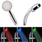 Cap de dus cu led colorat si senzor de caldura