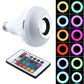 Bec led cu difuzor, Bluetooth si telecomanda